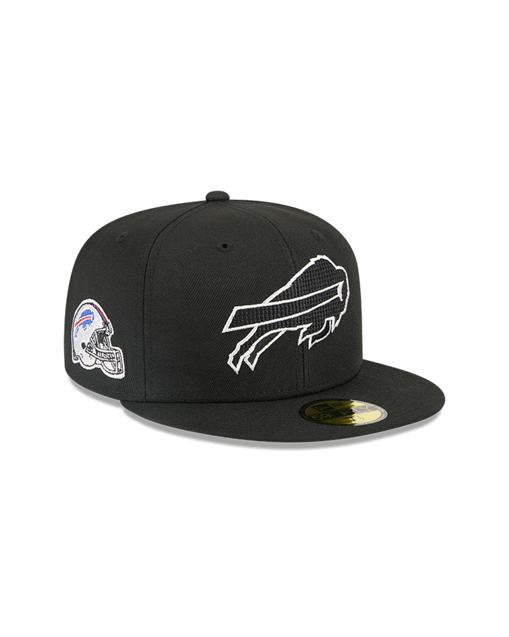 New Era Buffalo Bills Alpha Industries Black 59FIFTY Fitted Hat