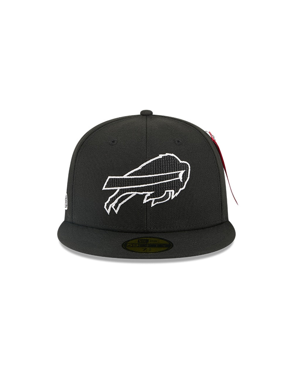 New Era Buffalo Bills Alpha Industries Black 59FIFTY Fitted Hat