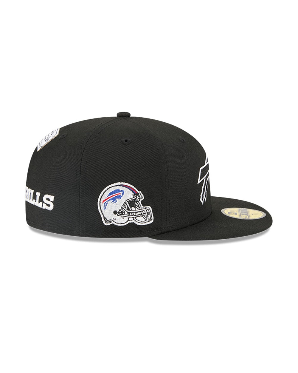 New Era Buffalo Bills Alpha Industries Black 59FIFTY Fitted Hat