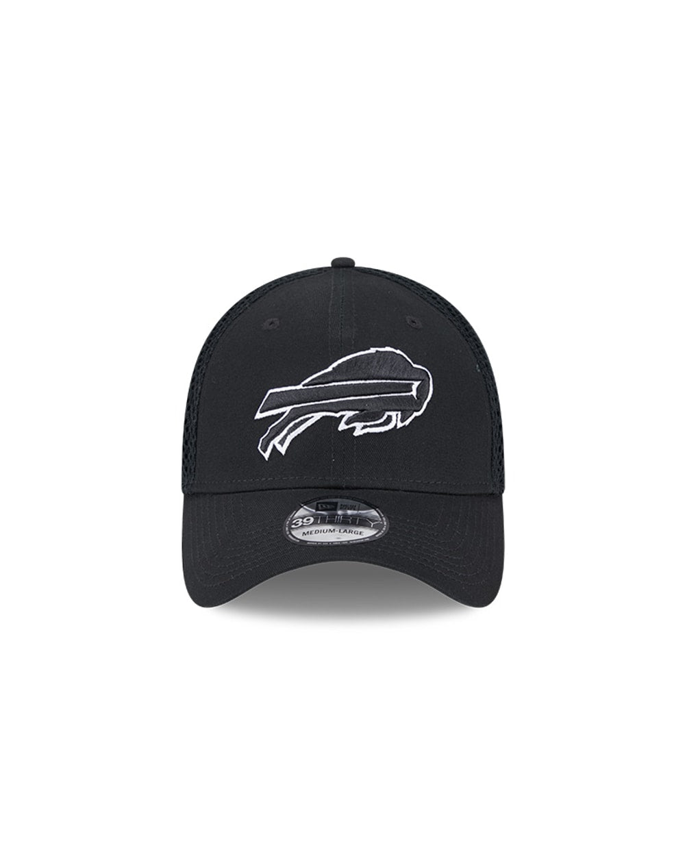 New Era Buffalo Bills Black Main Neo 39THIRTY Flex Hat