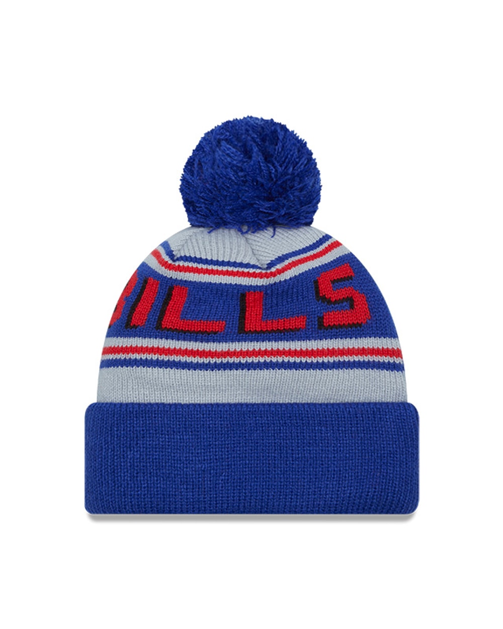 New Era Buffalo Bills Cuffed Knit Hat with Pom