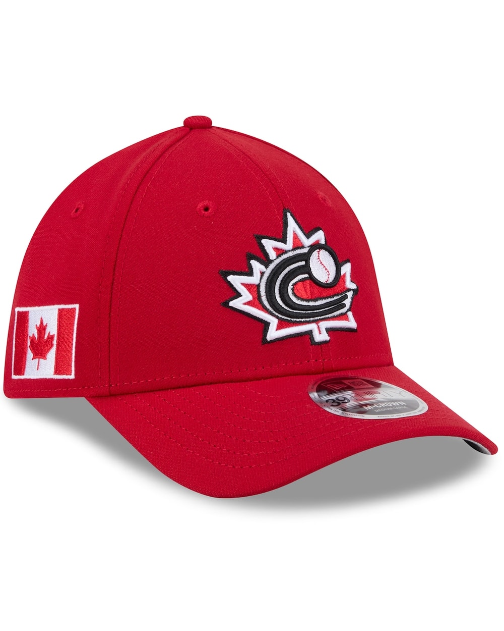New Era Canada 2026 World Baseball Classic M-Crown 39THIRTY Flex Hat