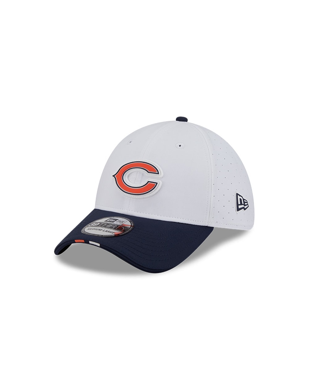 New Era Chicago Bears 2025 Training 39THIRTY Stretch Fit Hat
