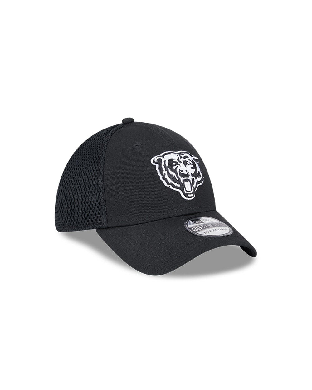 New Era Chicago Bears Black Main Neo 39THIRTY Flex Hat
