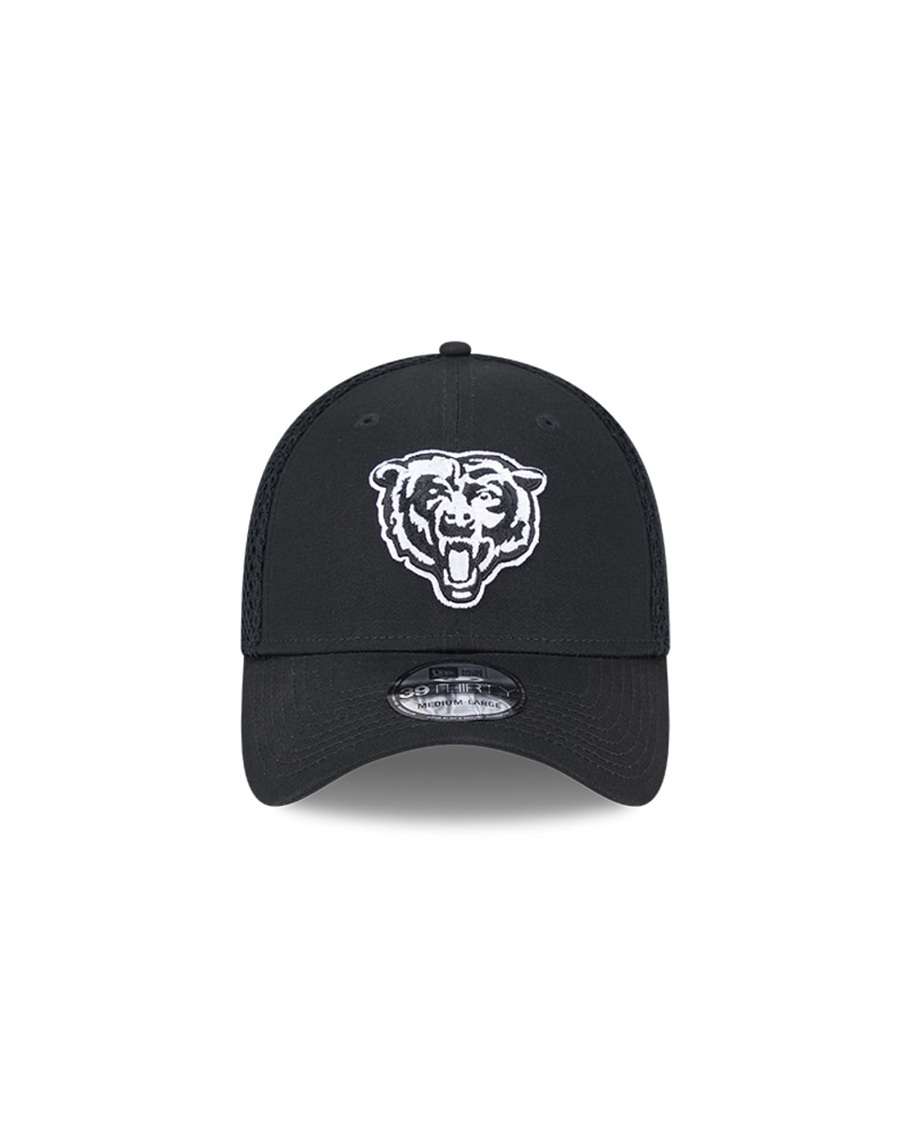 New Era Chicago Bears Black Main Neo 39THIRTY Flex Hat