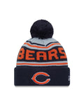 New Era Chicago Bears Cuffed Knit Hat with Pom