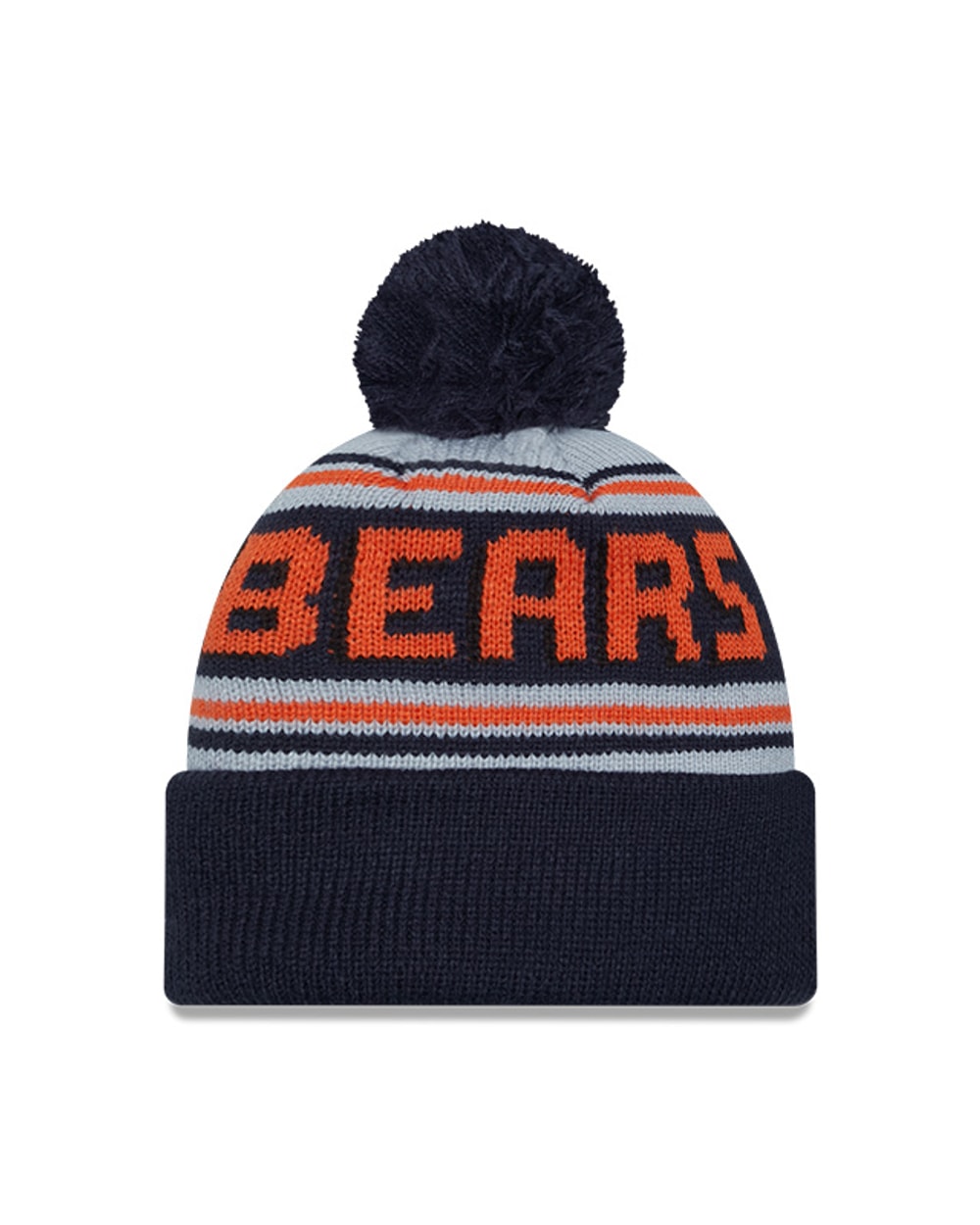 New Era Chicago Bears Cuffed Knit Hat with Pom