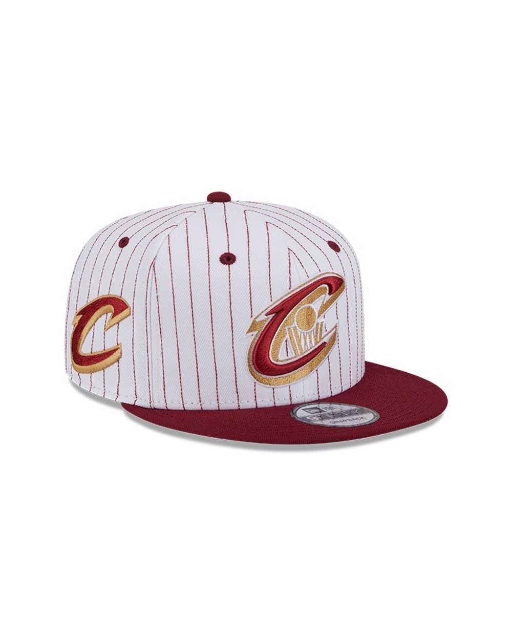 New Era Cleveland Cavaliers Deceptor Pinstripe 9FIFTY Snapback Hat