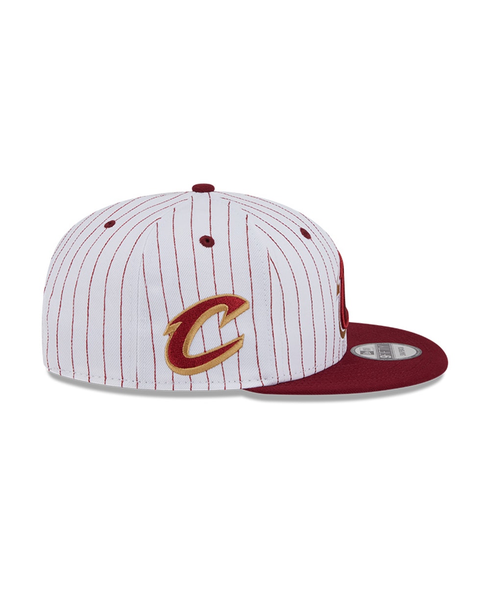 New Era Cleveland Cavaliers Deceptor Pinstripe 9FIFTY Snapback Hat