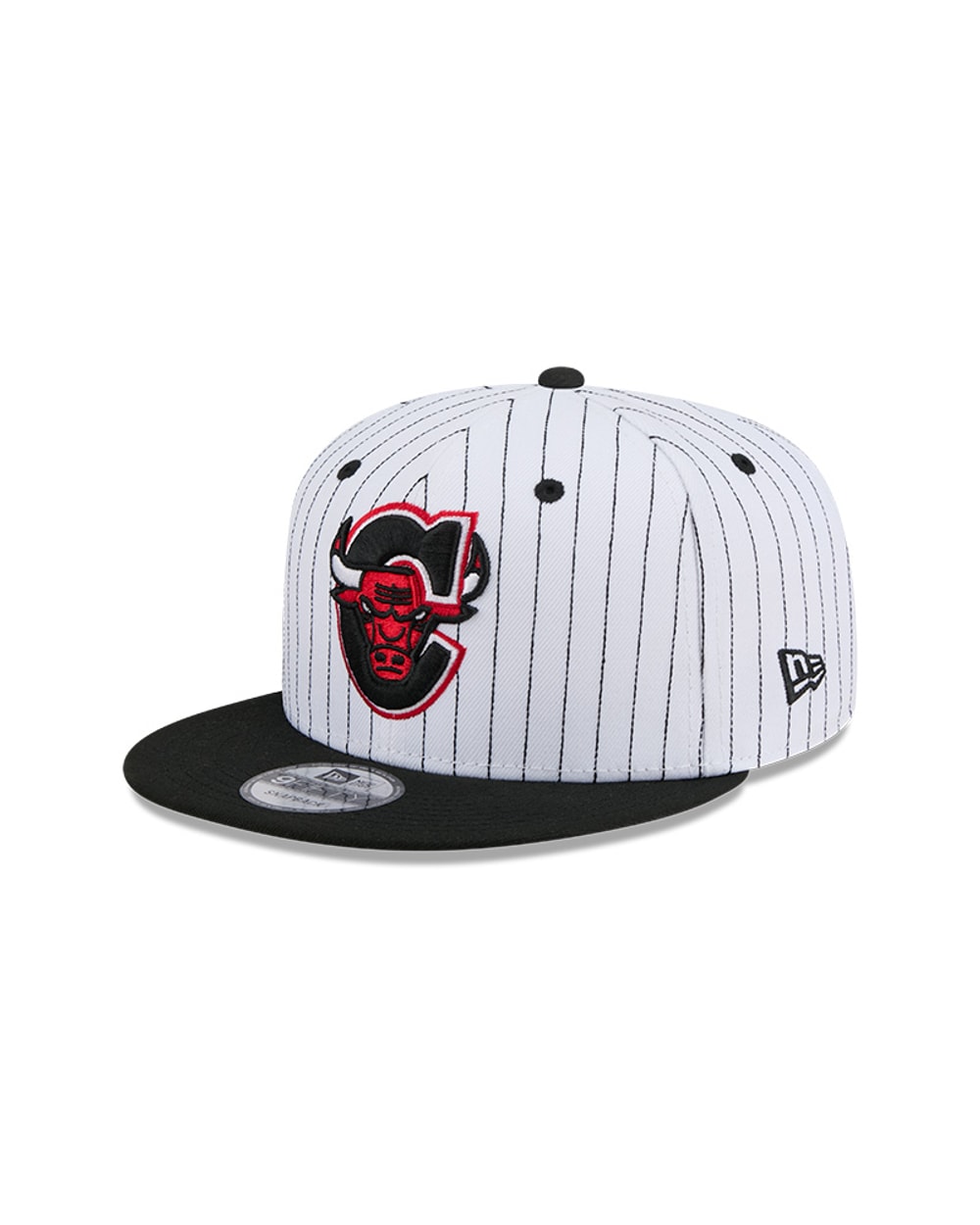 New Era Chicago Bulls Deceptor Pinstripe 9FIFTY Snapback Hat