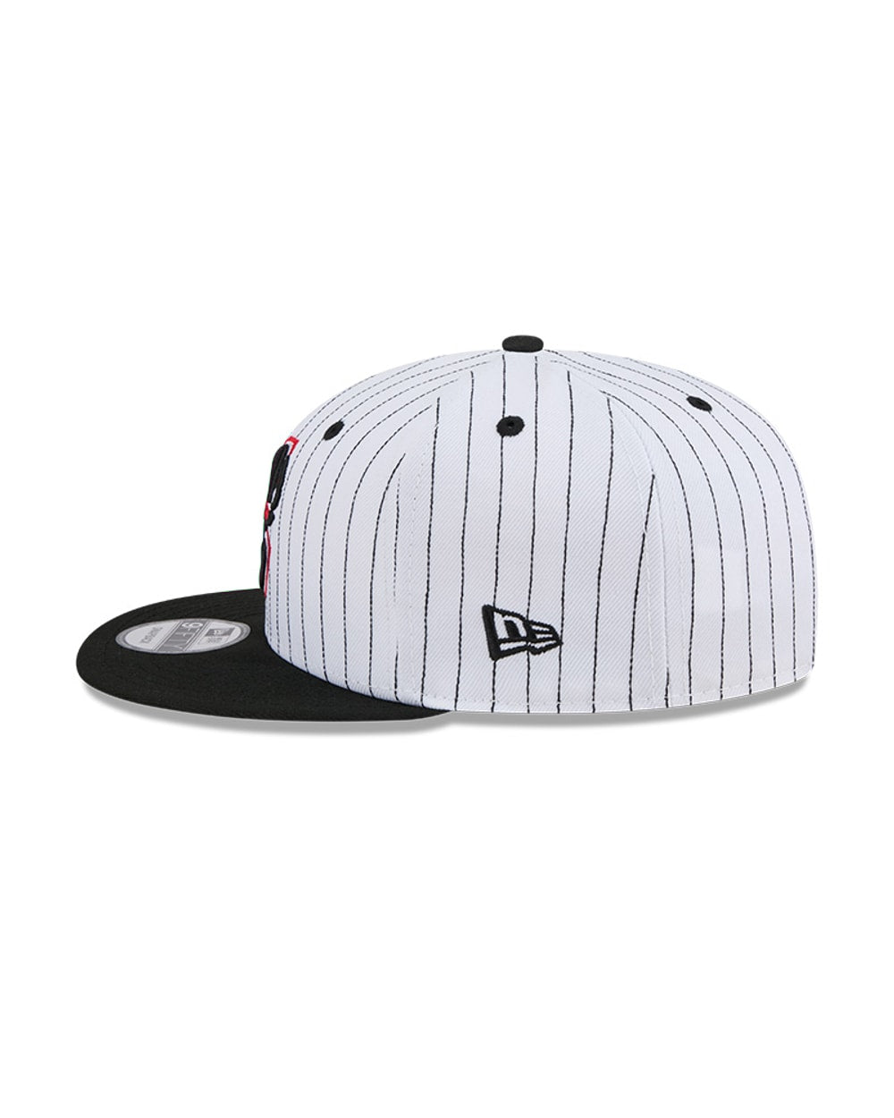 New Era Chicago Bulls Deceptor Pinstripe 9FIFTY Snapback Hat