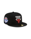 New Era Chicago Bulls Hardwood Classics Black 59FIFTY Fitted Hat