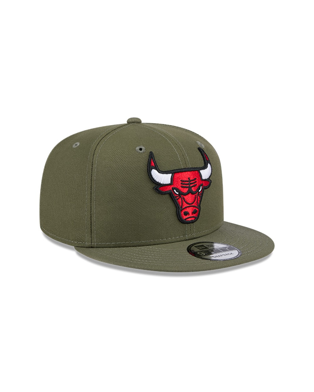 New Era Chicago Bulls Olive 9FIFTY Snapback Hat