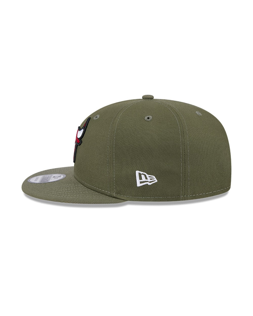 New Era Chicago Bulls Olive 9FIFTY Snapback Hat
