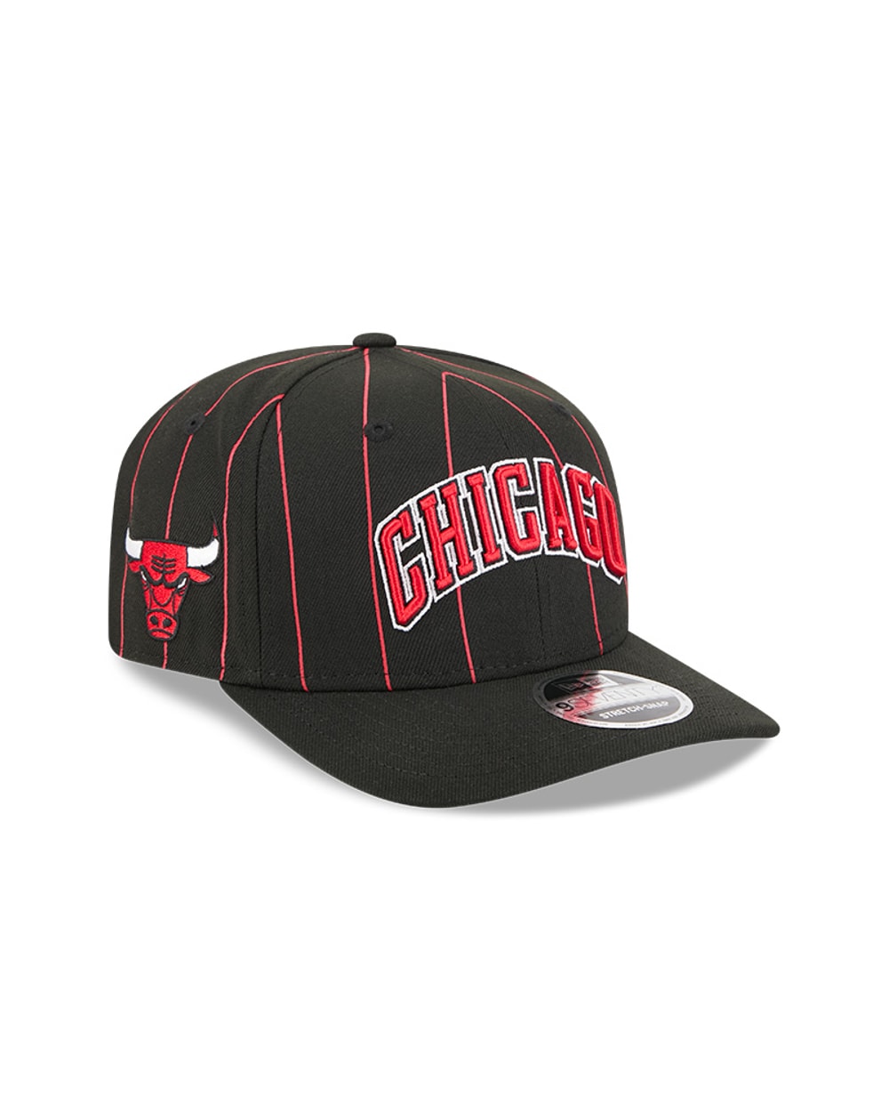New Era Chicago Bulls Statement Edition 9SEVENTY Stretch-Snap Hat