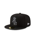 New Era Chicago White Sox Black Outline 59FIFTY Fitted Hat