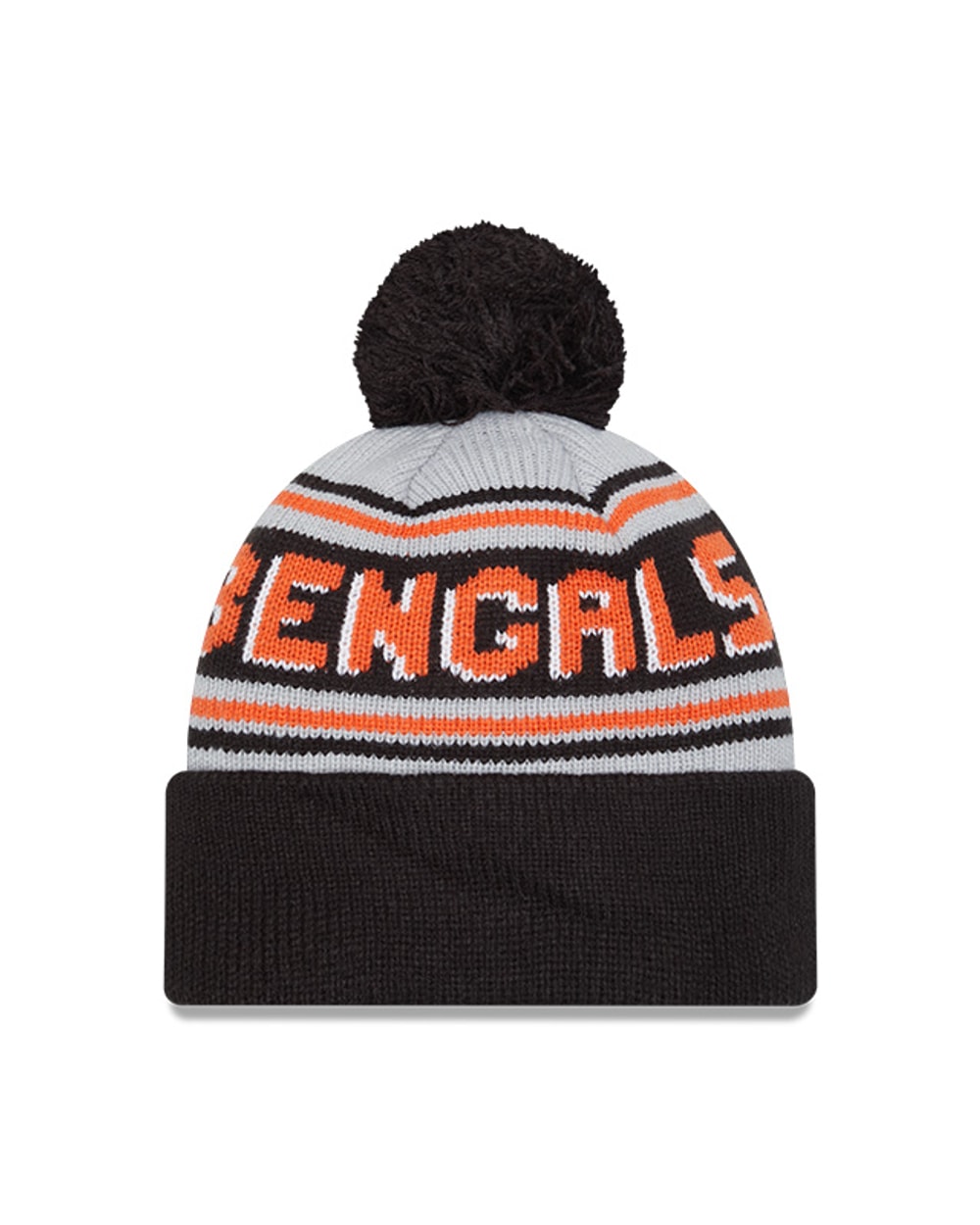 New Era Cincinnati Bengals Cuffed Knit Hat with Pom