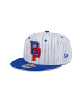 New Era Detroit Pistons Deceptor Pinstripe 9FIFTY Snapback Hat