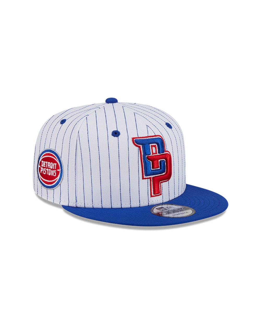 New Era Detroit Pistons Deceptor Pinstripe 9FIFTY Snapback Hat