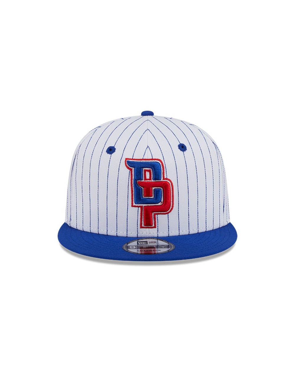 New Era Detroit Pistons Deceptor Pinstripe 9FIFTY Snapback Hat