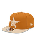 New Era Dallas Cowboys Brown/Khaki Color Pack A-Frame 9FIFTY Snapback Hat