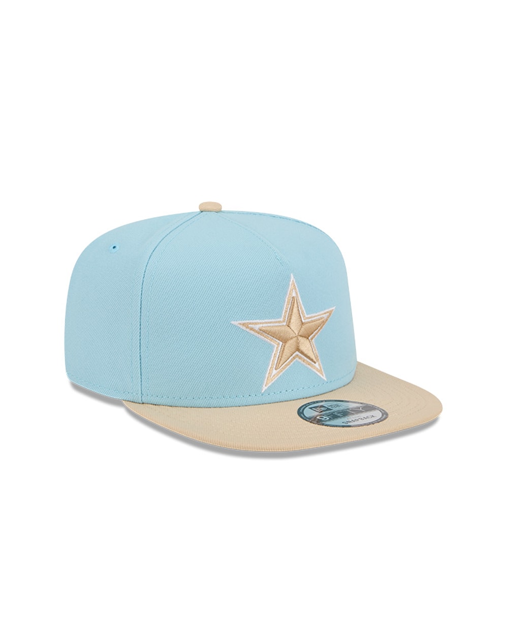 New Era Dallas Cowboys Light Blue/Khaki Color Pack A-Frame 9FIFTY Snapback Hat