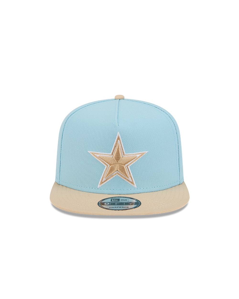 New Era Dallas Cowboys Light Blue/Khaki Color Pack A-Frame 9FIFTY Snapback Hat