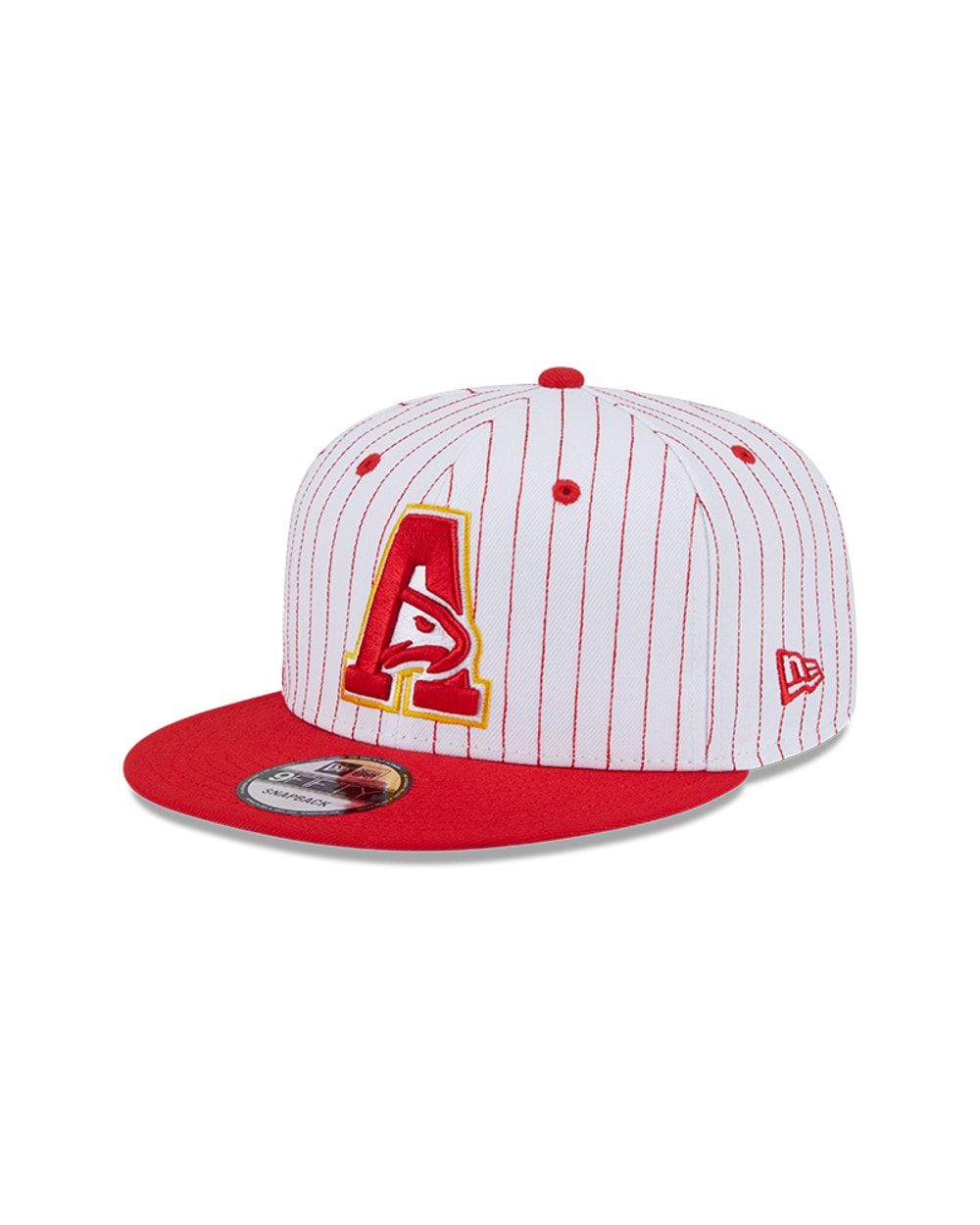 New Era Atlanta Hawks Deceptor Pinstripe 9FIFTY Snapback Hat