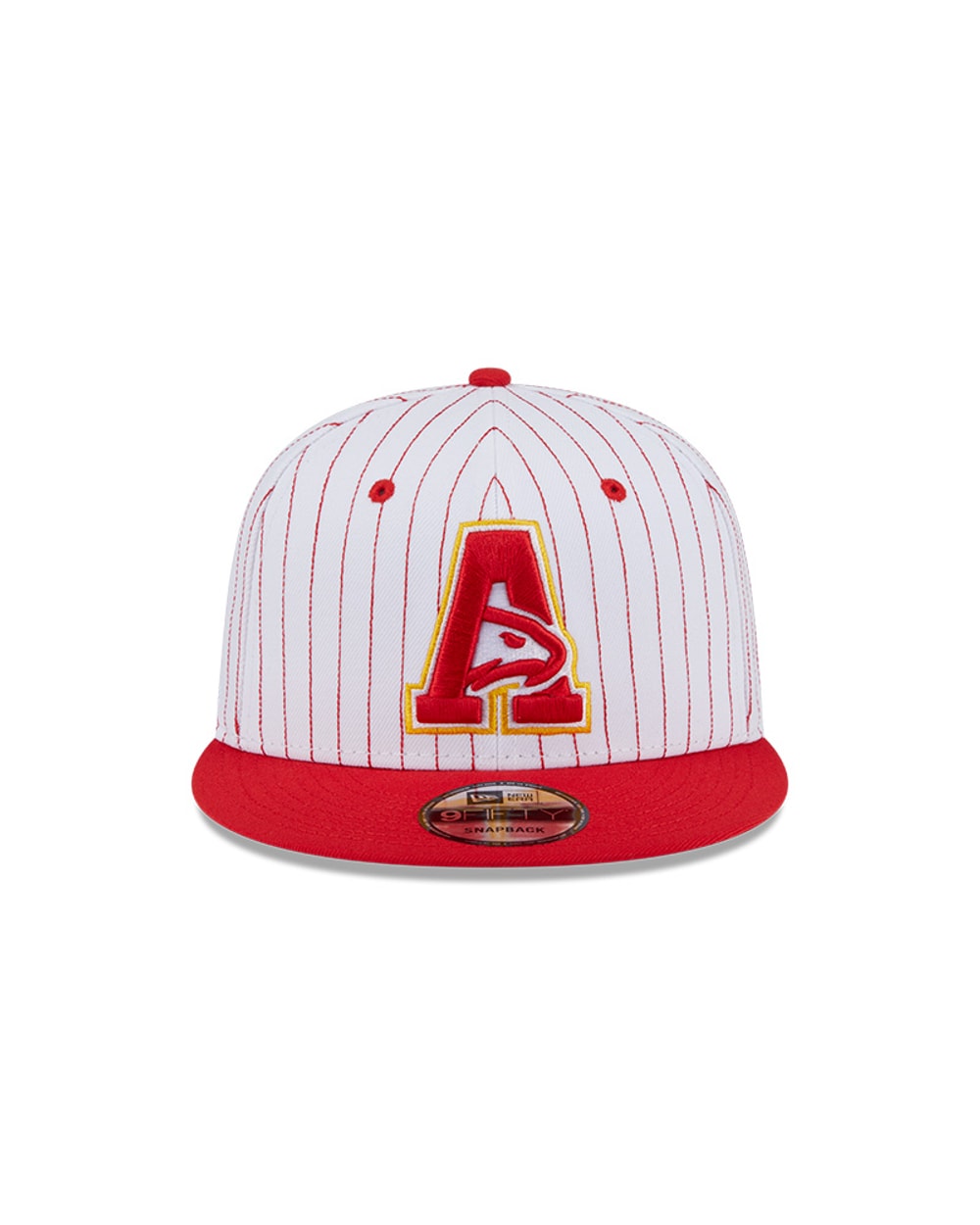 New Era Atlanta Hawks Deceptor Pinstripe 9FIFTY Snapback Hat