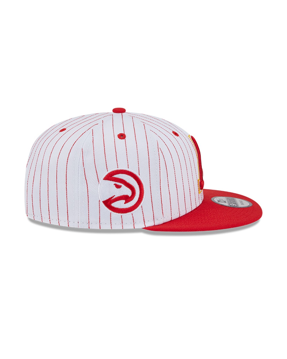 New Era Atlanta Hawks Deceptor Pinstripe 9FIFTY Snapback Hat