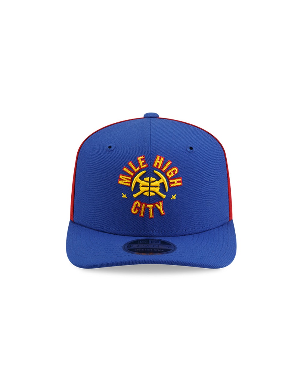 New Era Denver Nuggets Statement Edition 9SEVENTY Stretch-Snap Hat