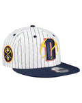 New Era Denver Nuggets Deceptor Pinstripe 9FIFTY Snapback Hat