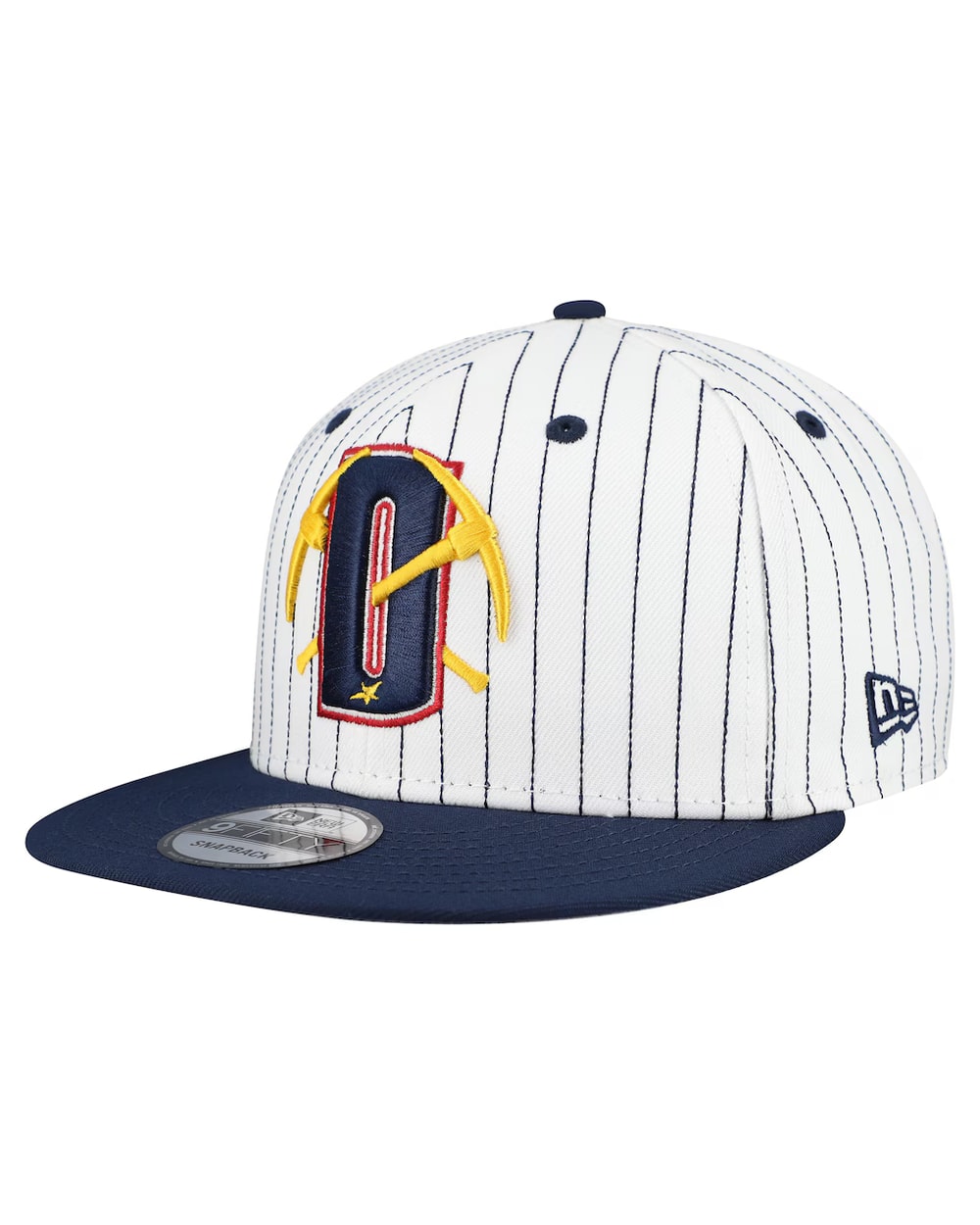 New Era Denver Nuggets Deceptor Pinstripe 9FIFTY Snapback Hat