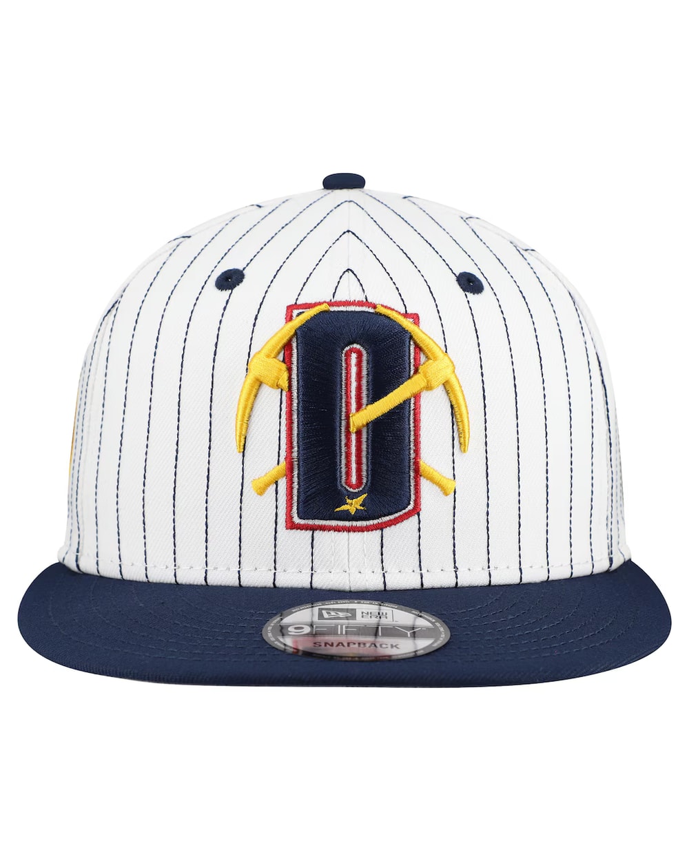 New Era Denver Nuggets Deceptor Pinstripe 9FIFTY Snapback Hat
