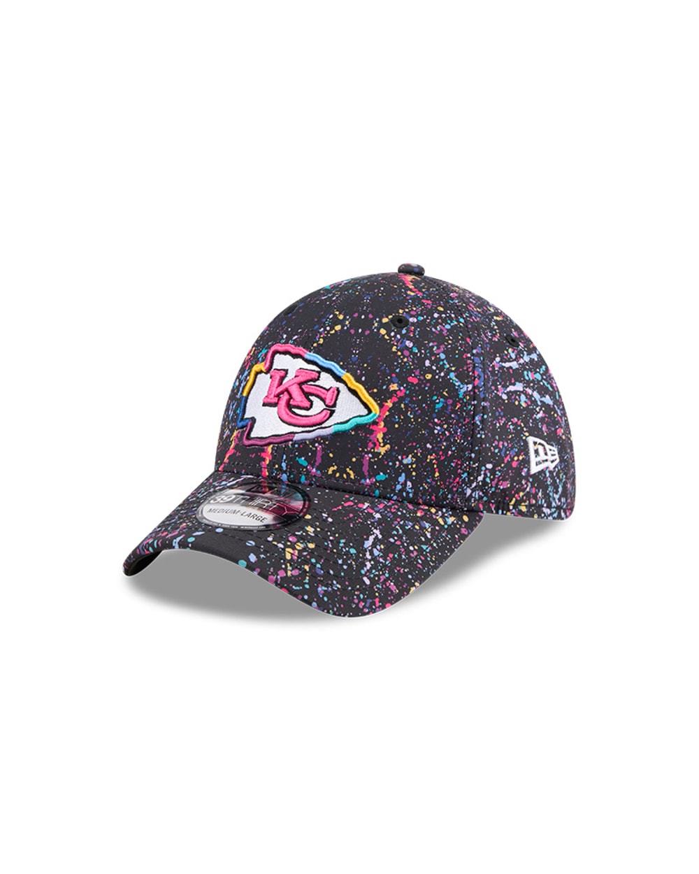 New Era Kansas City Chiefs 2025 Crucial Catch 39THIRTY Stretch Fit Hat