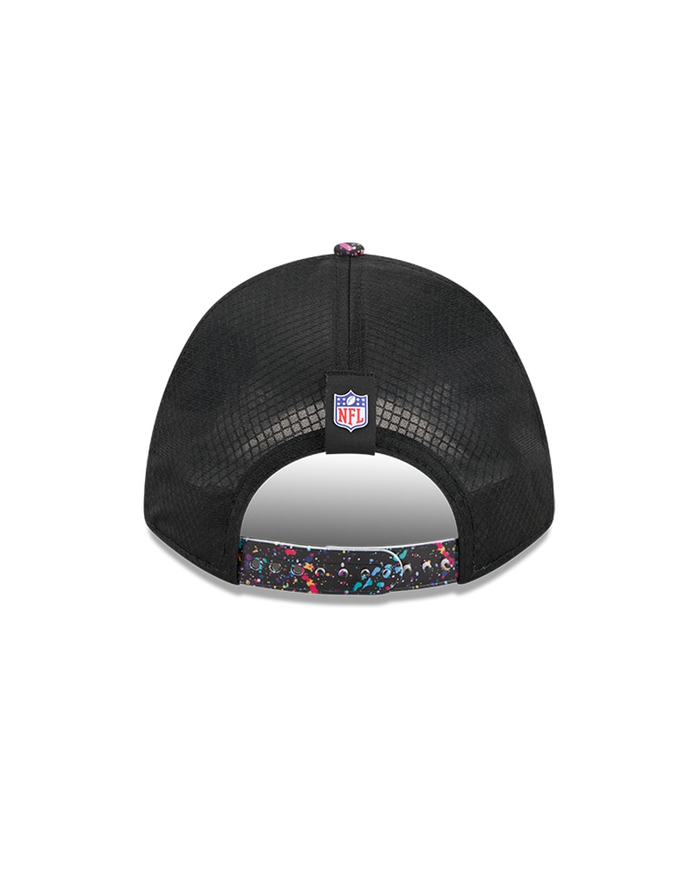 New Era San Francisco 49ers 2025 Crucial Catch 9FORTY M-Crown A-Frame Trucker Hat
