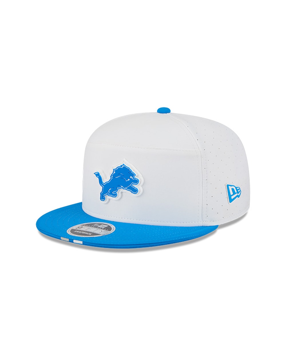 New Era Detroit Lions 2025 Training Split Panel 9FIFTY Snapback Hat