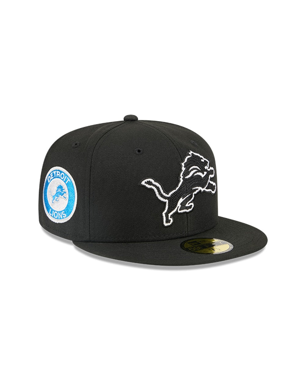 New Era Detroit Lions Alpha Industries Black 59FIFTY Fitted Hat