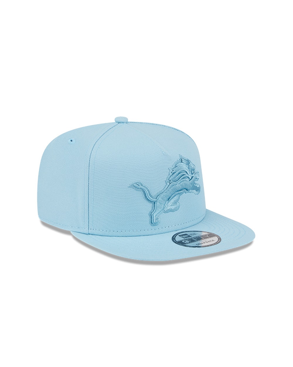 New Era Detroit Lions Light Blue Color Pack A-Frame 9FIFTY Snapback Hat