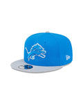 New Era Detroit Lions Two-Tone 9FIFTY Snapback Hat