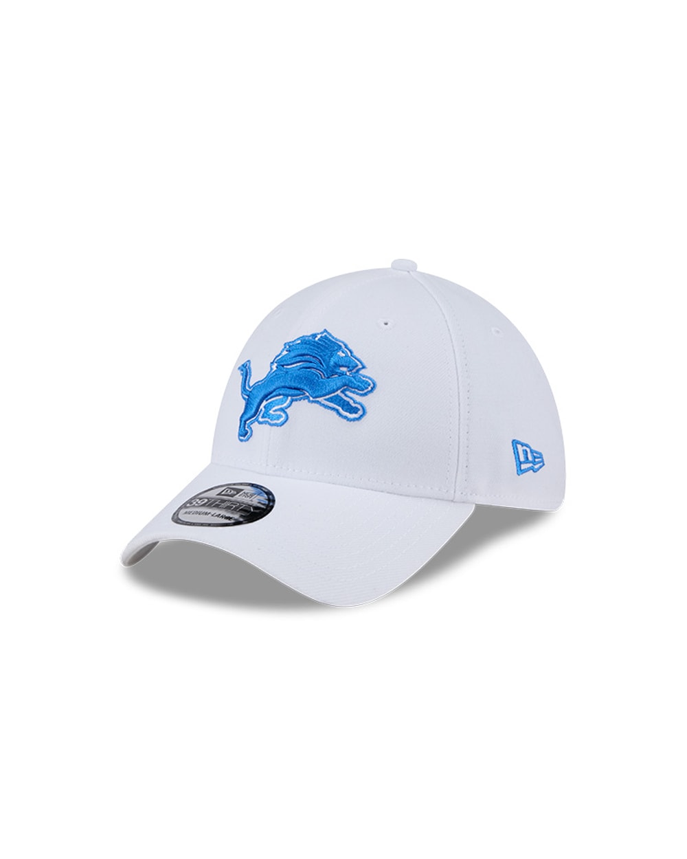 New Era Detroit Lions White Main Neo 39THIRTY Flex Hat