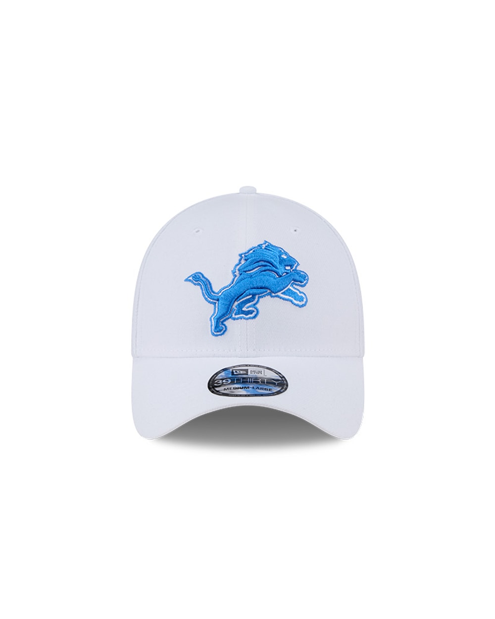 New Era Detroit Lions White Main Neo 39THIRTY Flex Hat