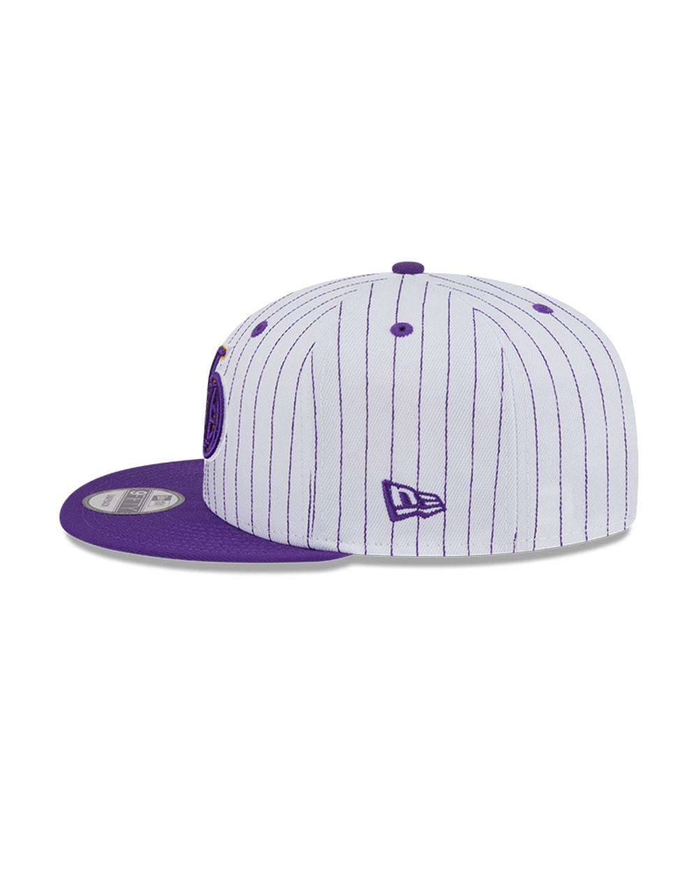 New Era Los Angeles Lakers Deceptor Pinstripe 9FIFTY Snapback Hat