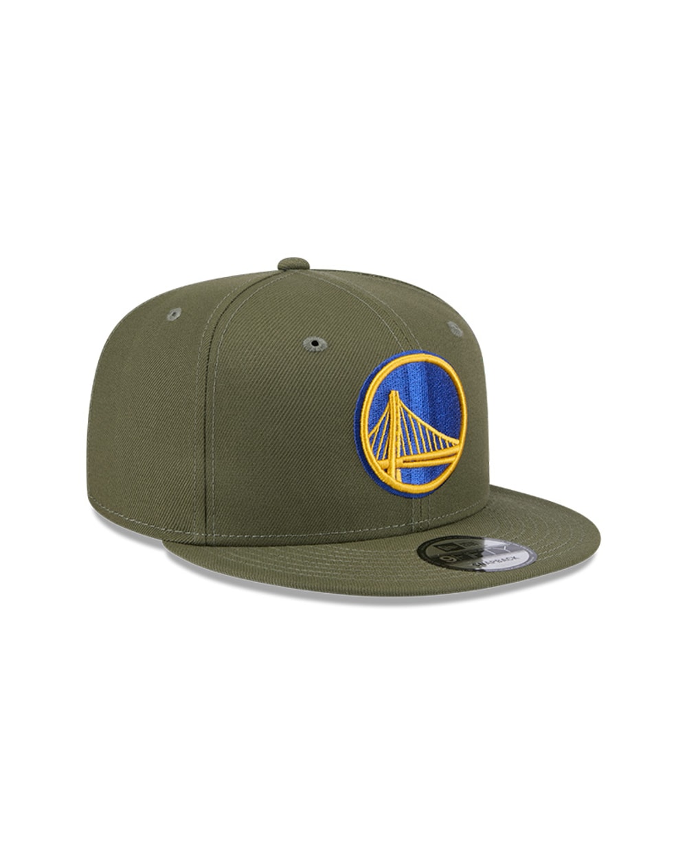 New Era Golden State Warriors Olive 9FIFTY Snapback Hat
