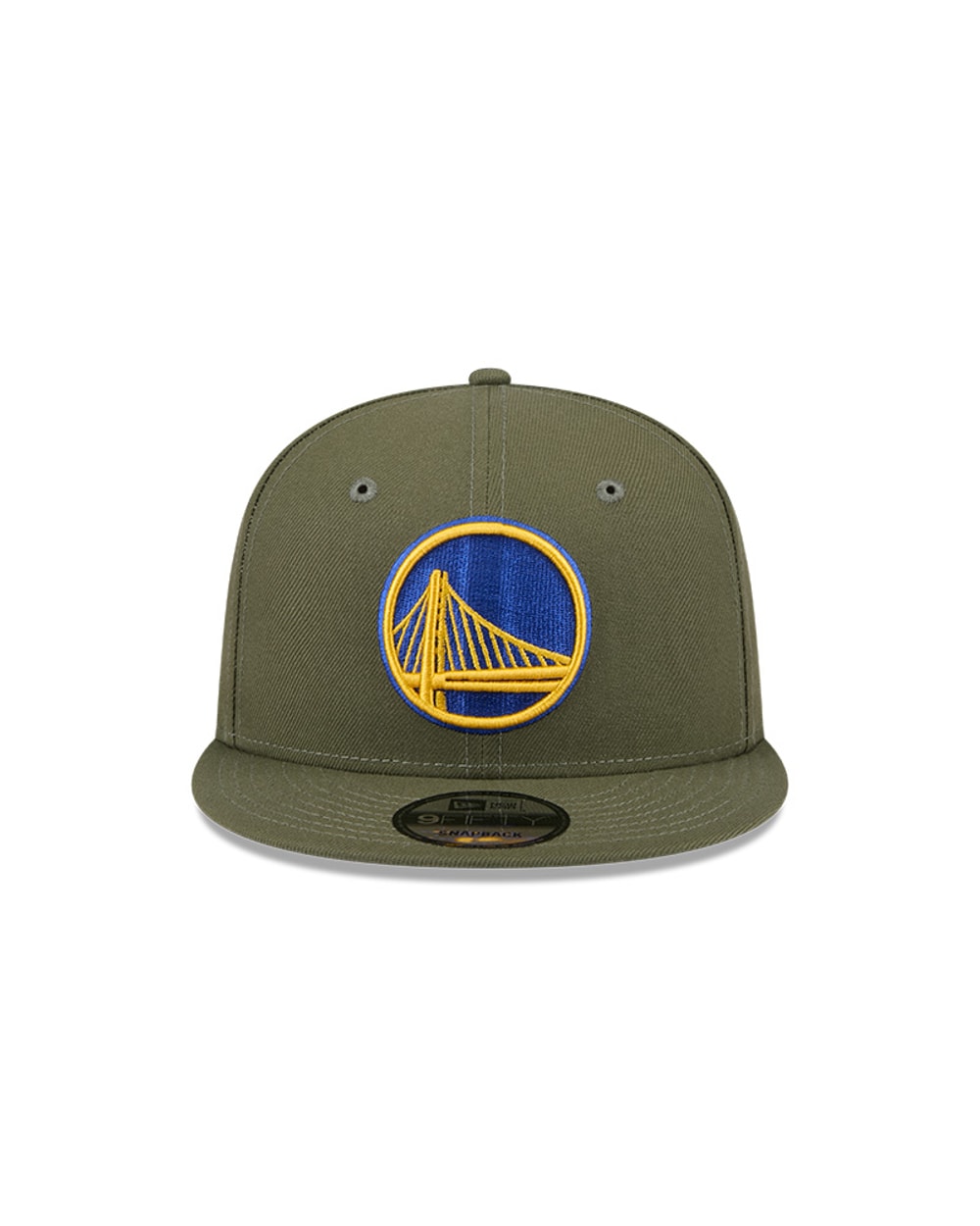 New Era Golden State Warriors Olive 9FIFTY Snapback Hat