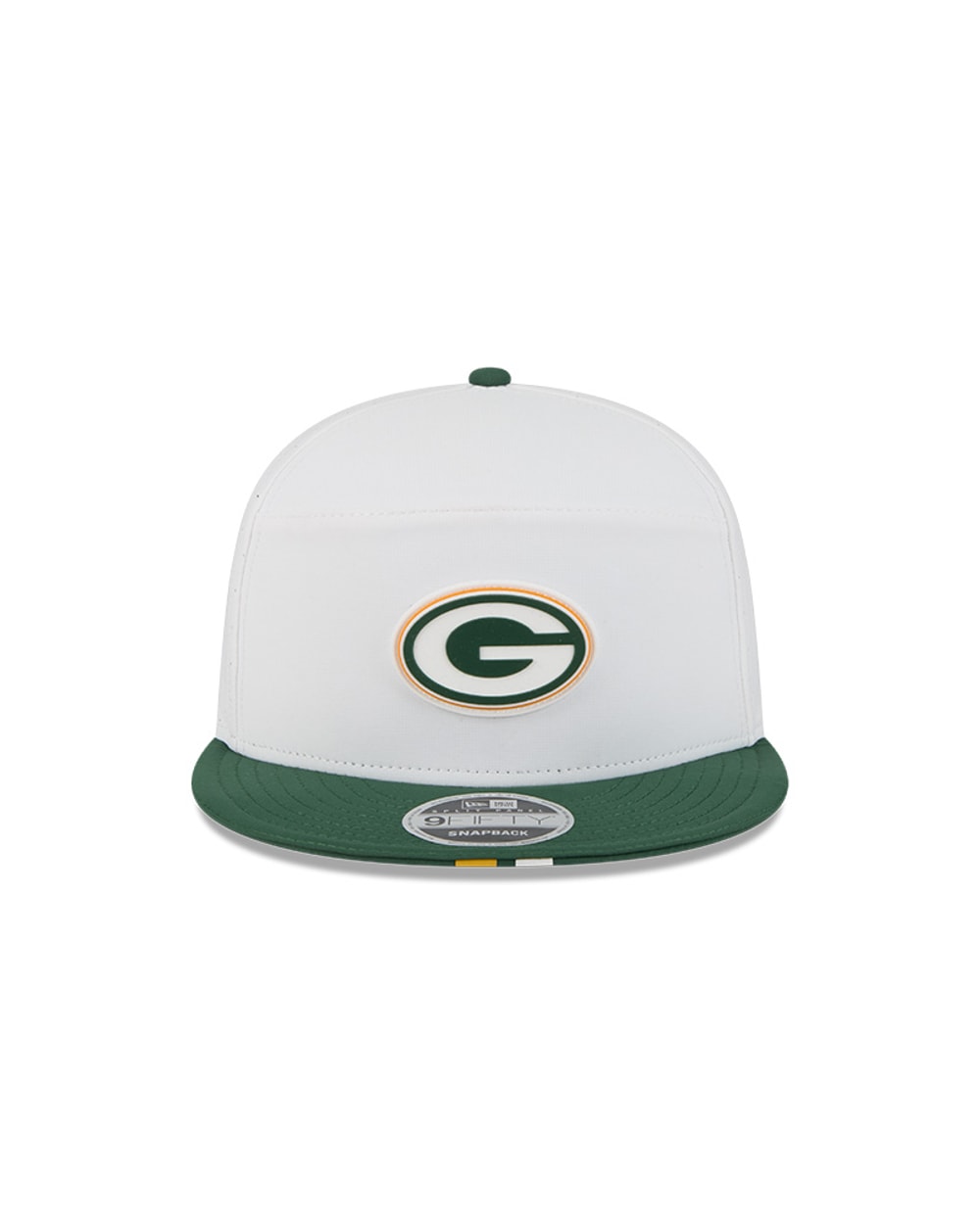 New Era Green Bay Packers 2025 Training Split Panel 9FIFTY Snapback Hat