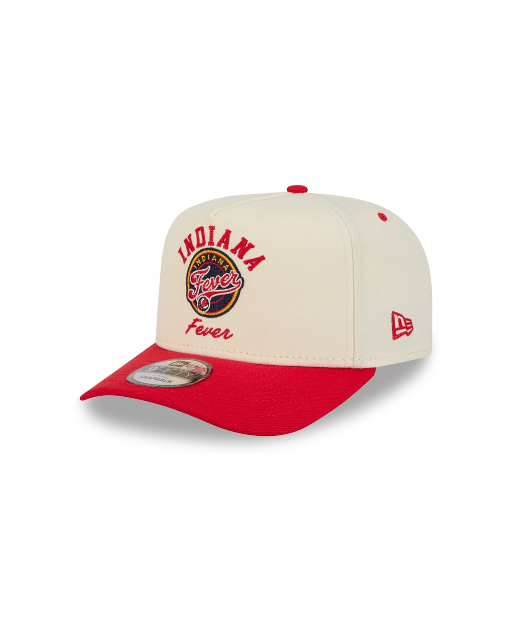 New Era Indiana Fever Arched 9FIFTY A-Frame Snapback Hat