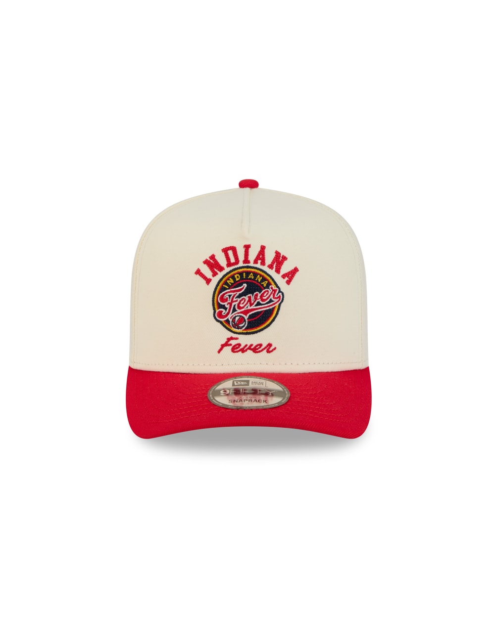 New Era Indiana Fever Arched 9FIFTY A-Frame Snapback Hat