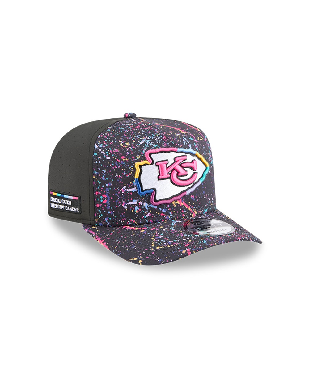 New Era Kansas City Chiefs 2025 Crucial Catch 9FIFTY A-Frame Snapback