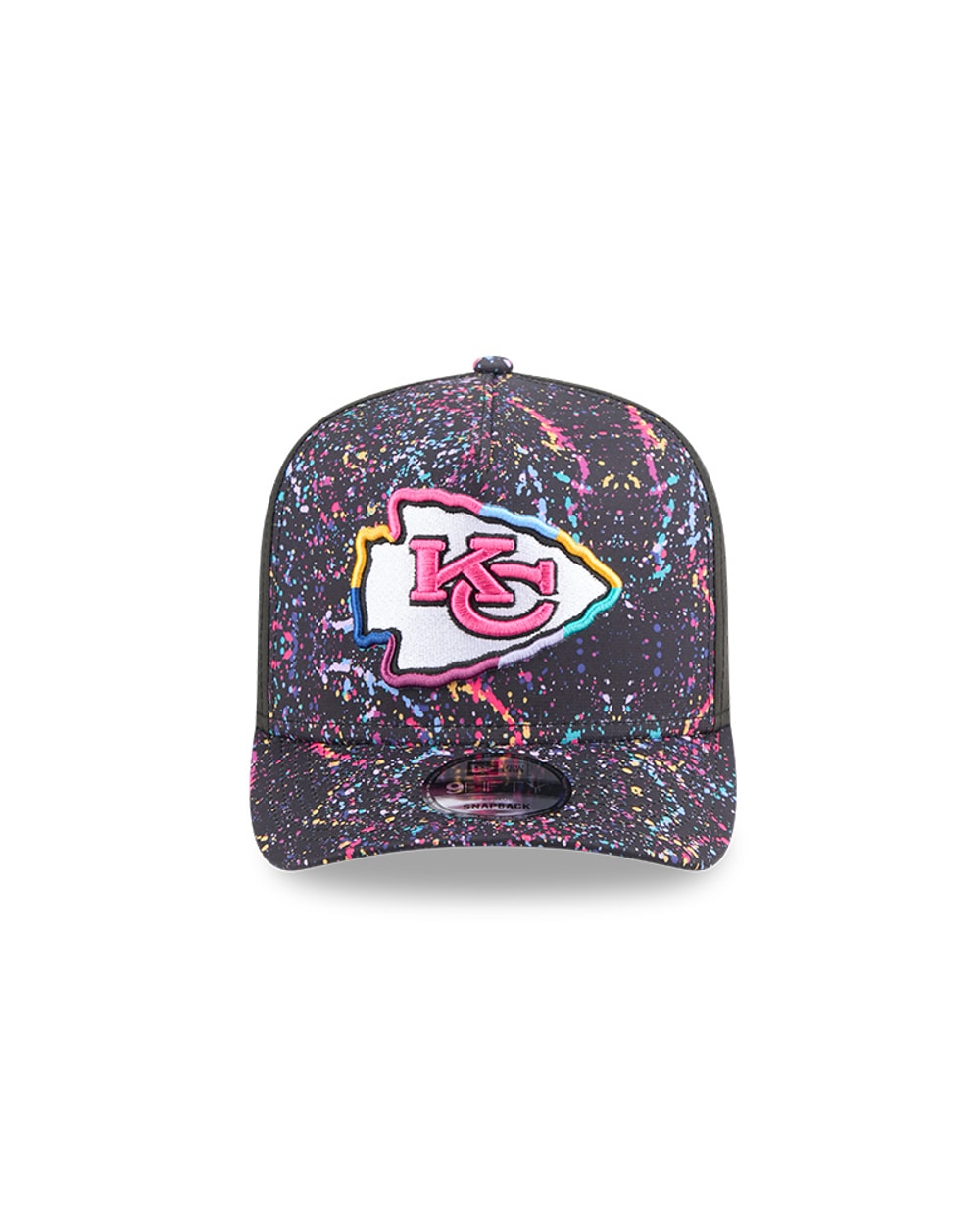 New Era Kansas City Chiefs 2025 Crucial Catch 9FIFTY A-Frame Snapback